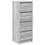 Sideboard 37.5X35x99 Cm Engineered Wood-286044612