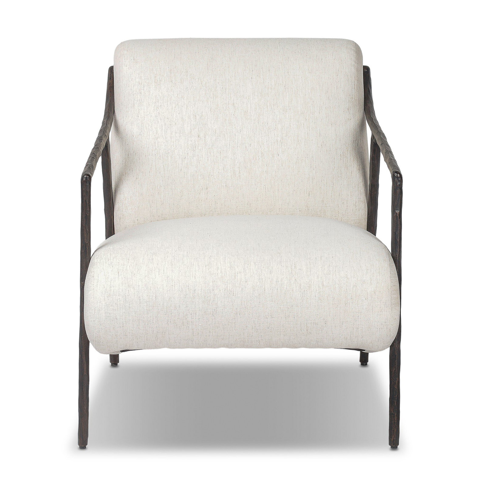 Chelley Upholstered Accent Chair, Crypton Nomad Snow