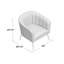 Velvet Barrel Chair