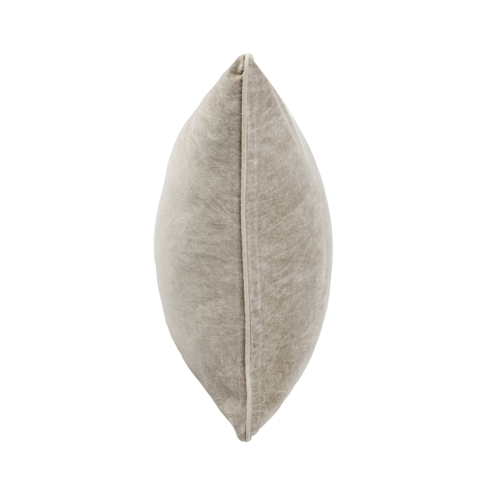 Goodall Cotton Throw Pillow, Square 18", Silver