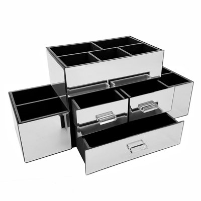 Morrell Wood Makeup Organizer
