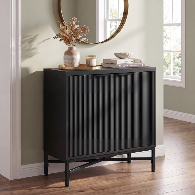 71cm Sideboard, Black