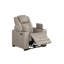 Ensemble de fauteuils inclinables gris 3 pièces Rimma -387994964