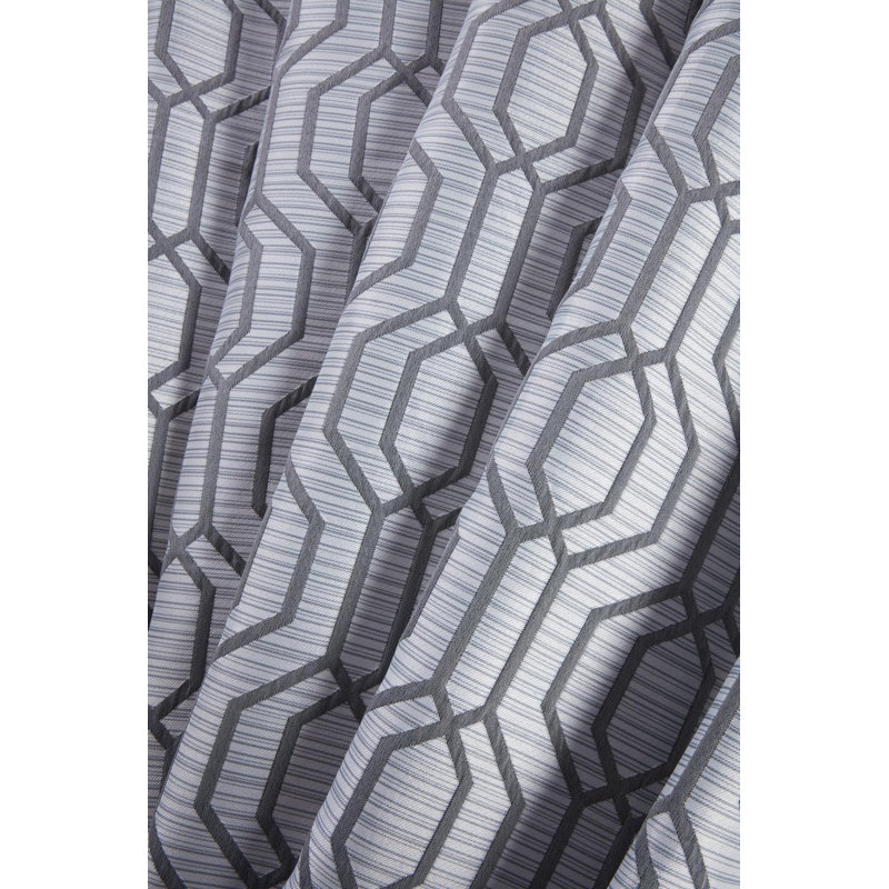 Fraleigh Room Darkening Sliding Panel Pair, 182.88 W x 228.6 D cm, Silver