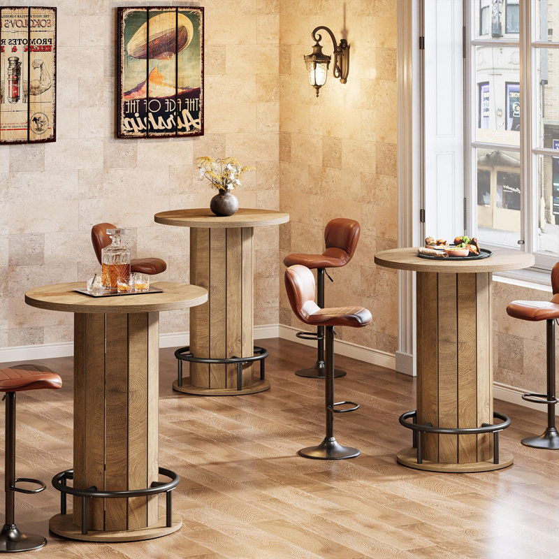 79cm Home Bar, Light Brown