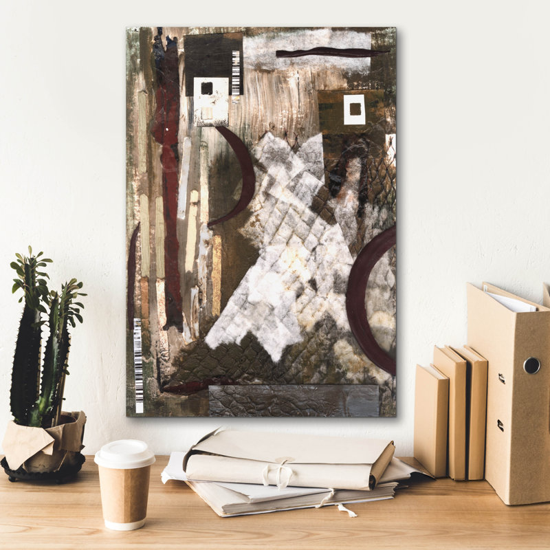  «Time To Part Ways 2» par Renee Kaelber, art mural sur toile, 18 po x 26 po