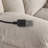 Swivel Recliner Chair with USB and 2 cup holders-1300664124