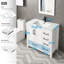 Ensemble de meuble-lavabo simple 36 po avec lavabo, robinet, peinture à la main écologique Wimer Sharee-1011456599
