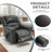 Aura 40" W Dual Motor Power Lift Recliner Infinite Position With Heat And Massage-1255437923