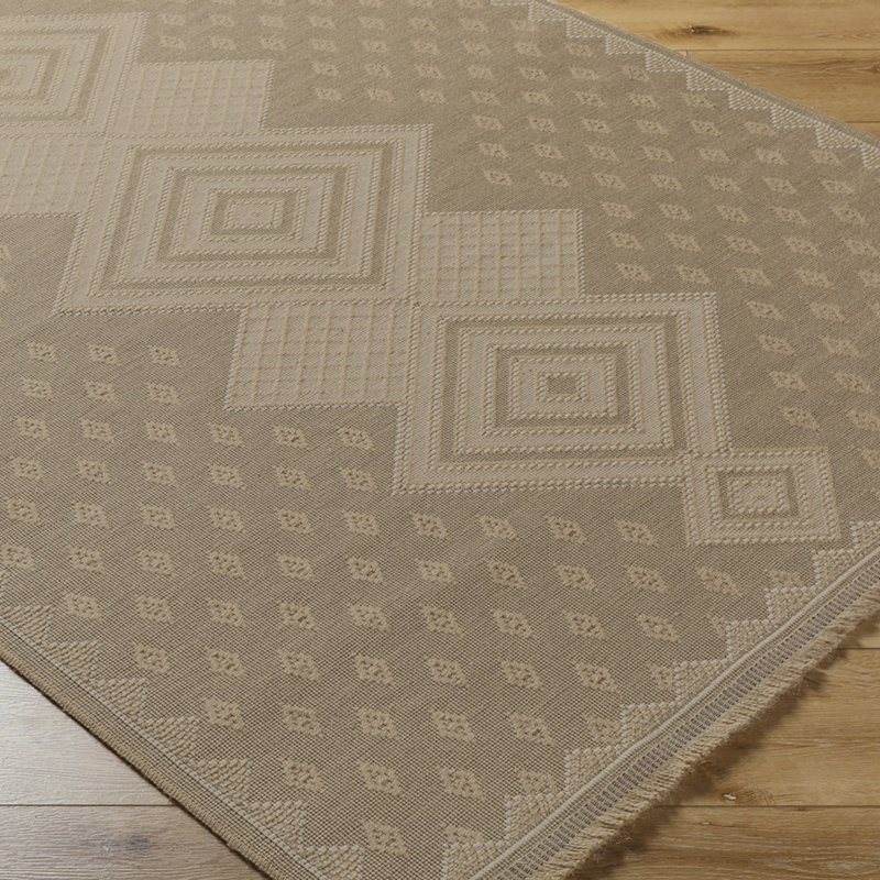 Jute Boho Runner Beige/Cream_MYS2305, Rectangle 118 x 170cm