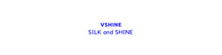 Vshine Silk and Shine logo