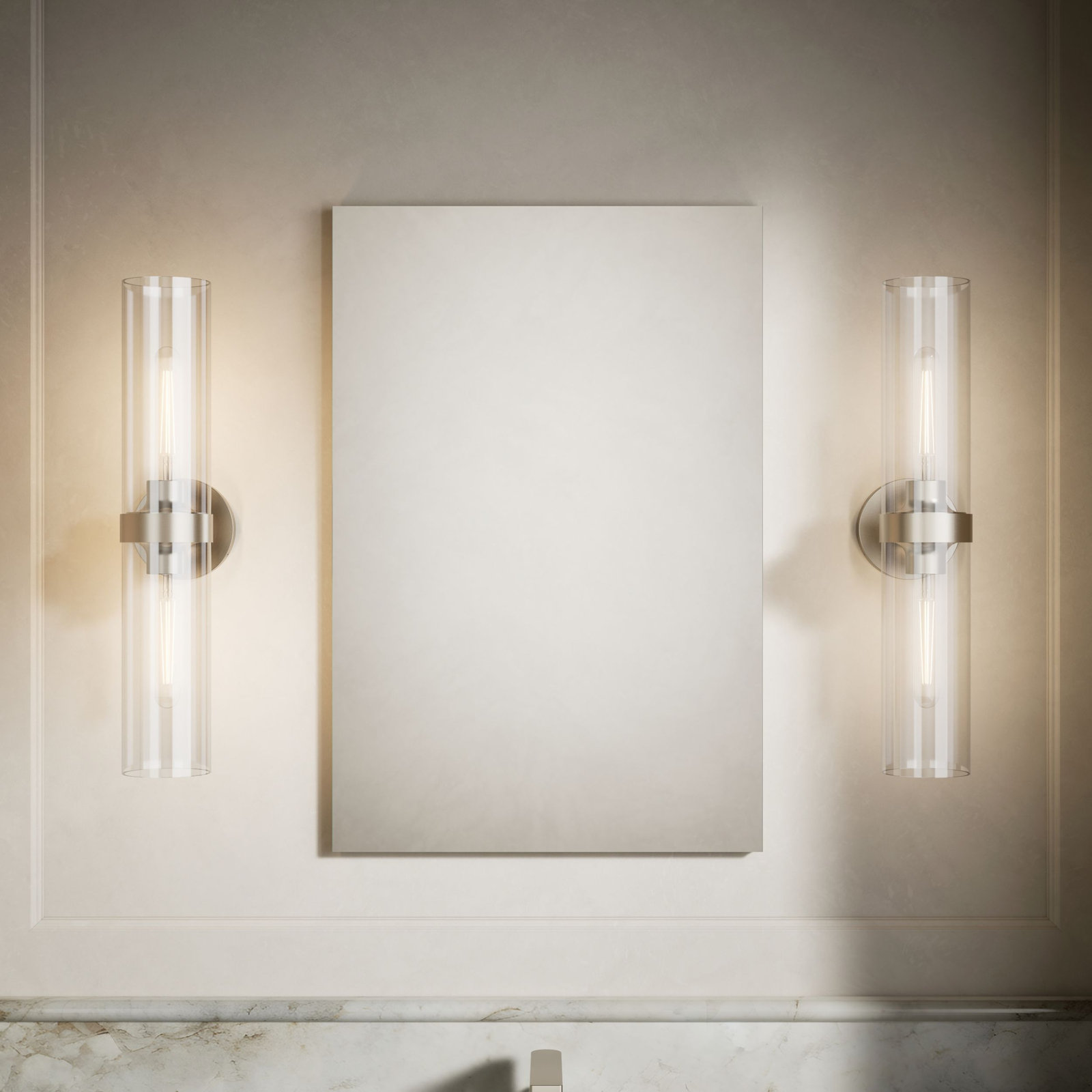 Verdera Recessed Medicine Cabinet, 30" H x 20" W x 4.75" D
