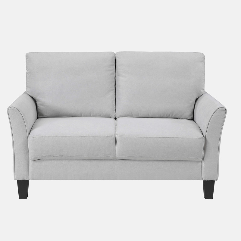 Causeuse moderne rembourrée gris