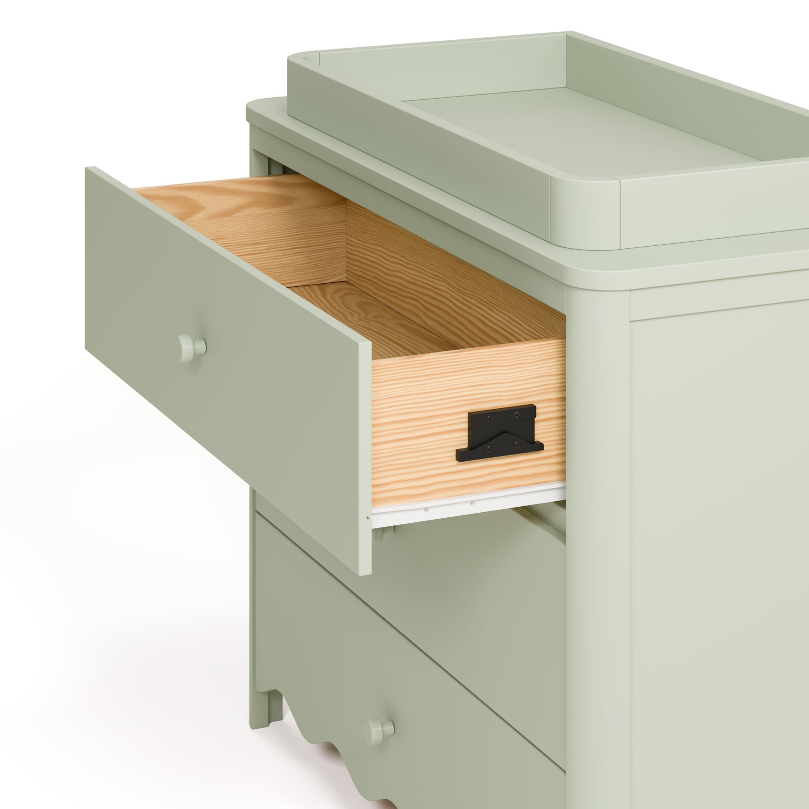 Casablanca 3-Drawer Changing Table Dresser, Sage