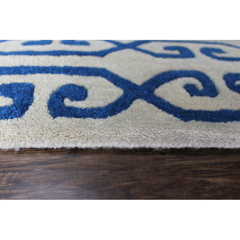 Ripon Wool Geometric Indoor Rug, Rectangle 4' x 6'