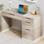 Bureau 52 pouces avec 4 tiroirs, petit bureau d'ordinateur pour les petits espaces-1538663042-1538663040
