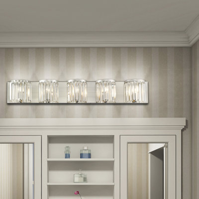 Caroline 5 - Light Dimmable Bath Bar