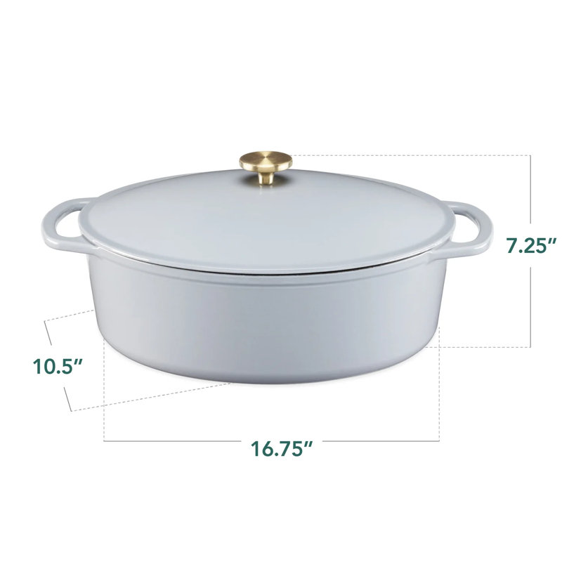 Dutch Oven Cookware, French Gray