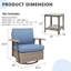 Fauteuil de patio 6 pièces 6 pièces-88657891