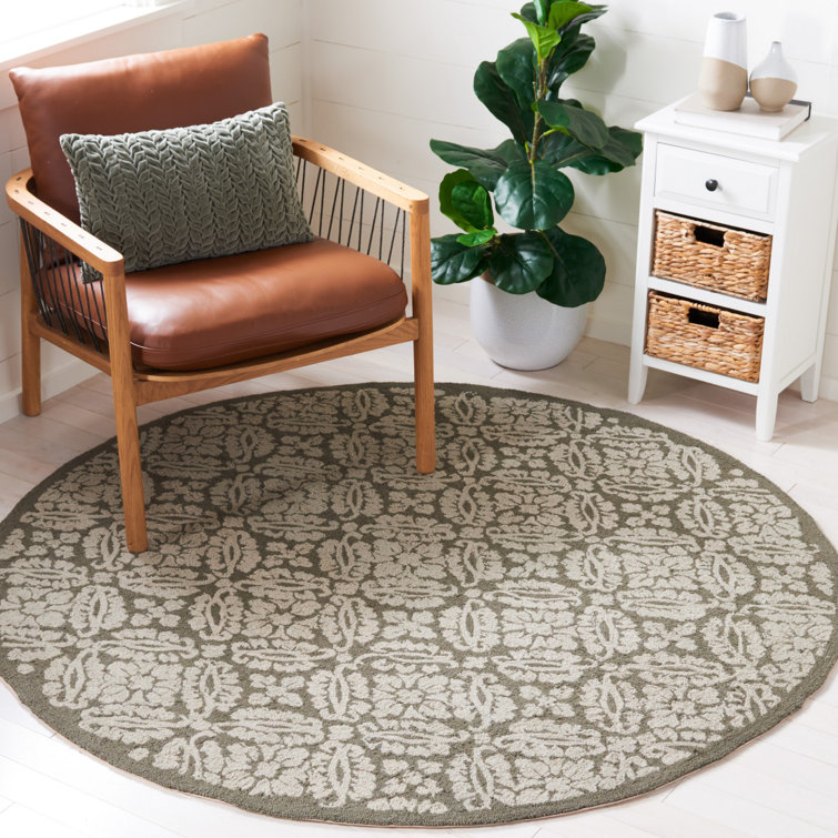 Baytown Hand Hooked Wool Pile Geometric Rug