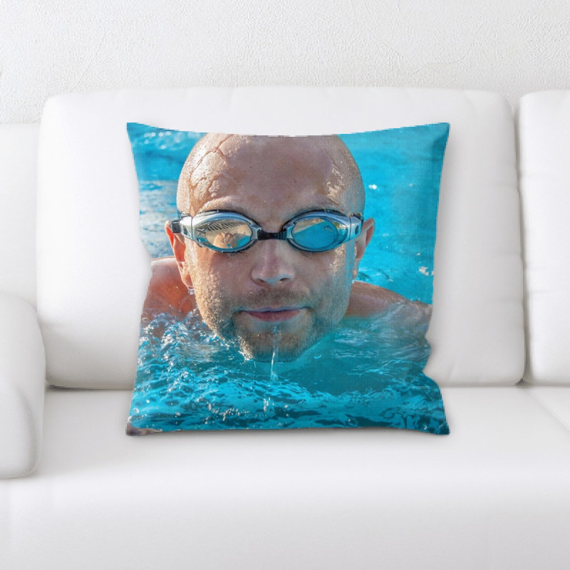 Microsuede Throw Pillow
