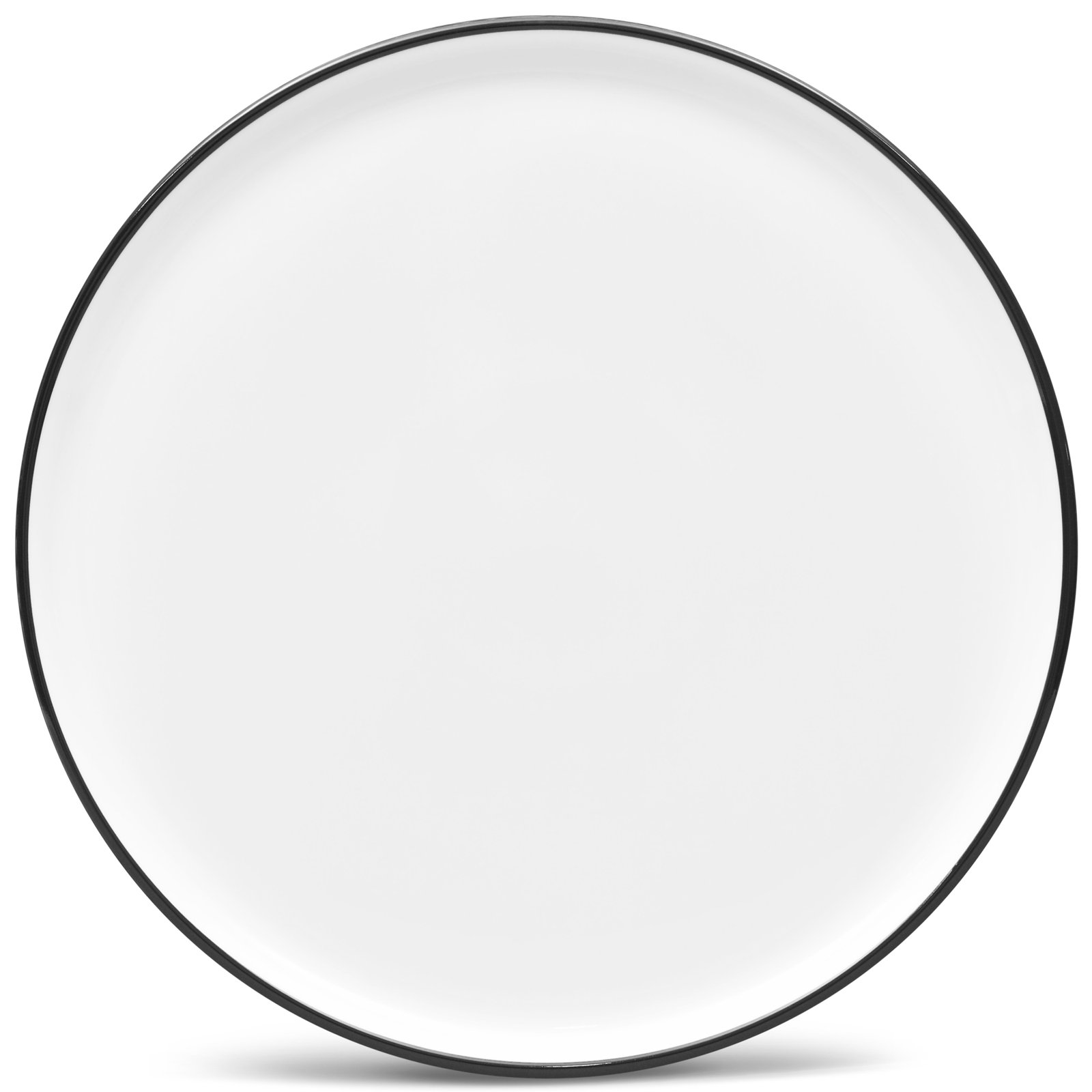 Colortex Stone Porcelain Platter, Black