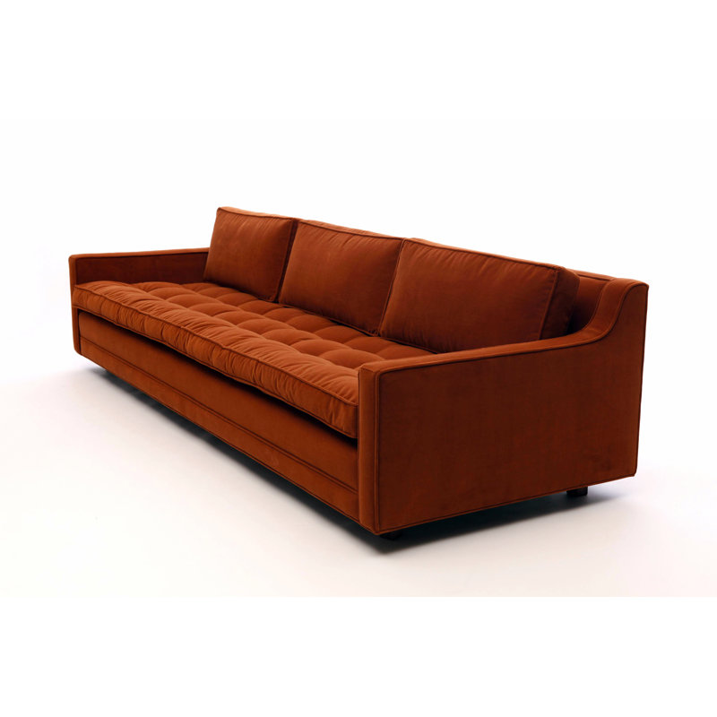 Sofa, Eggplant Aged Velvet