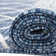 Blue Gitter Indoor/Outdoor Trellis Rug