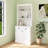 83.4"Tall Modern Bookshelf With LED Lighting, Drawer And Open Shelves For Living Room,Home Office
