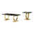 2 Pieces: Coffee Table, End Table