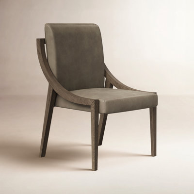 Ashleigh Genuine Leather Dining Chair