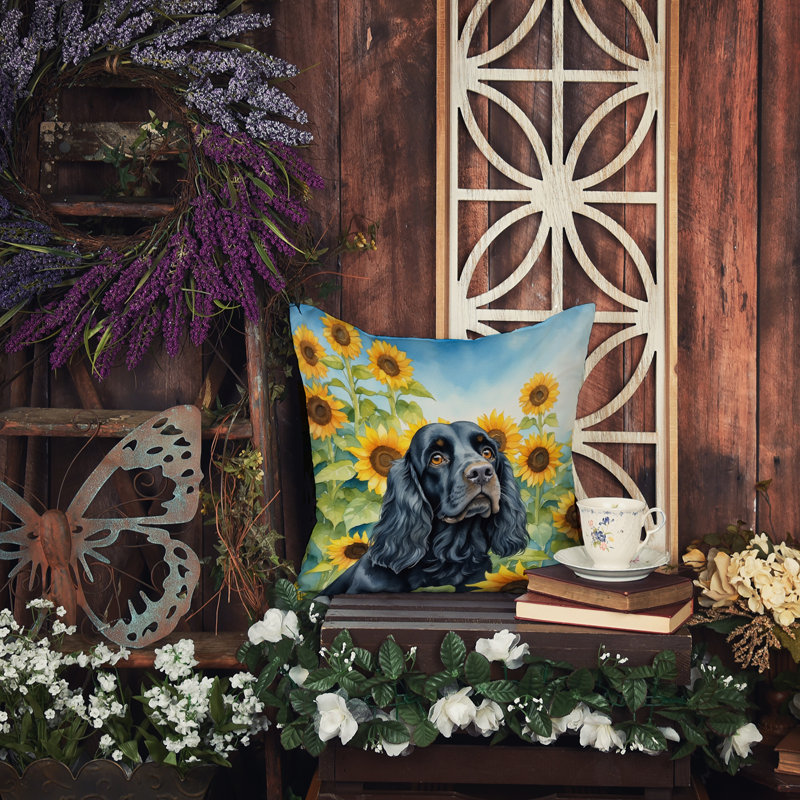 Coussin décoratif intérieur / extérieur Autre / Sans motif, H 14 po x l 14 po