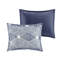 Ensemble de housse de couette en coton jacquard Gracie Mills Anibal Shabby Elegance-101230341-101230340