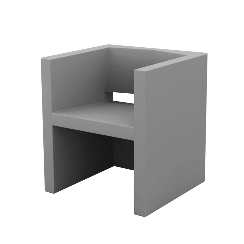 Vela - Resin Armchair - Basic, Steel