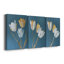 Floral Study Series L - Ensemble de toile tendue avec châssis Premium - Prêt à être accroché-1259101211