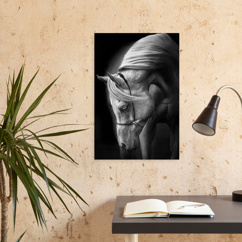Art contemporain Art cheval contemporain, H 24 po x l 16 po
