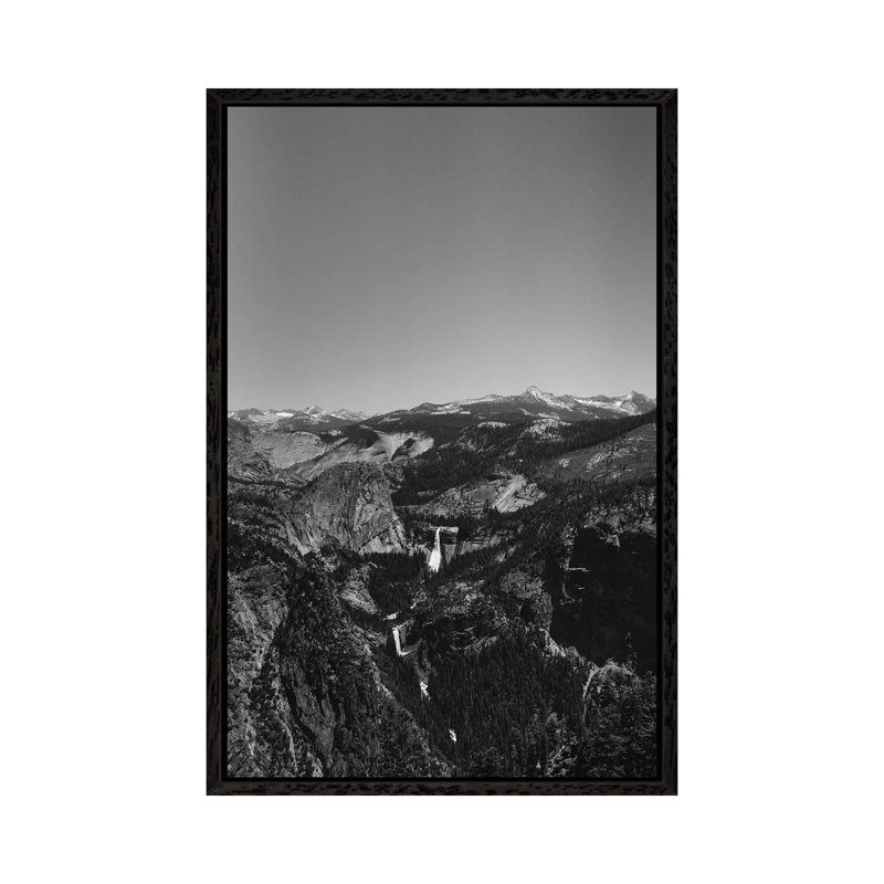 Glacier Point, Yosemite National Park III by Bethany Young - Print on Canvas, 66.04cm H x 45.72cm W x 3.81cm D, Black Framed