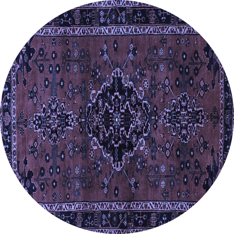 Oriental Indoor Rug, Round 8'