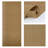 Dappled Gold 8-Panel Double Rail Satin Nickel Panel Track 130"-175"W x 116"H, Panel width 23.5"
