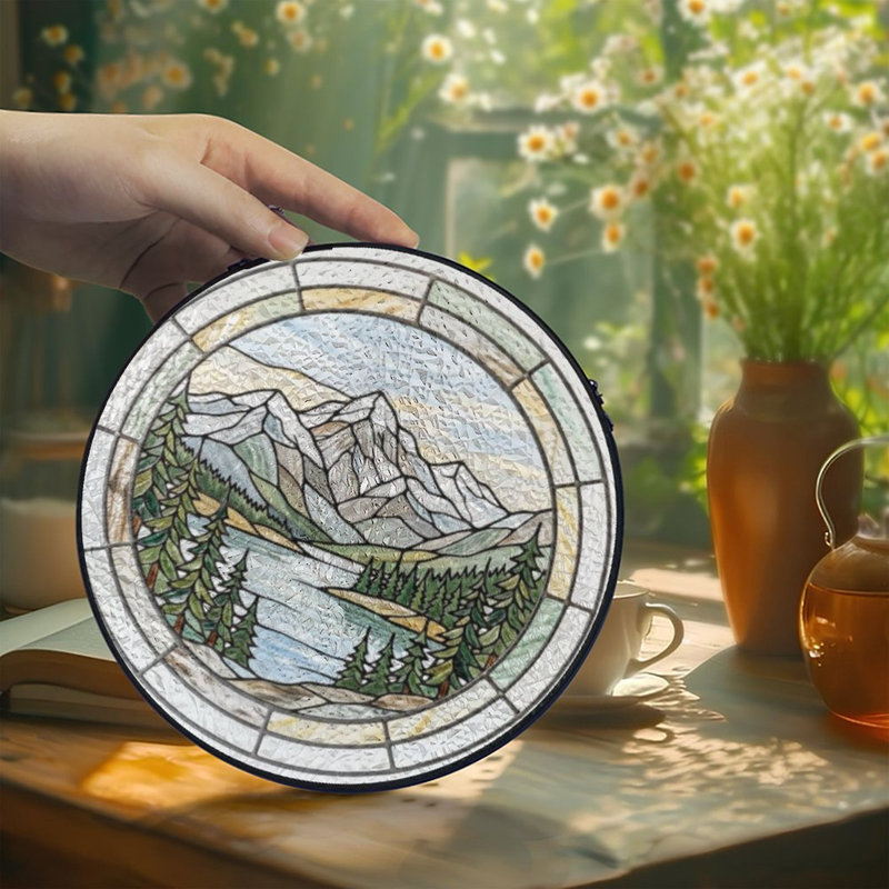 Vitrail vitrail Mounta, 7.8x7.8in(20x20cm)