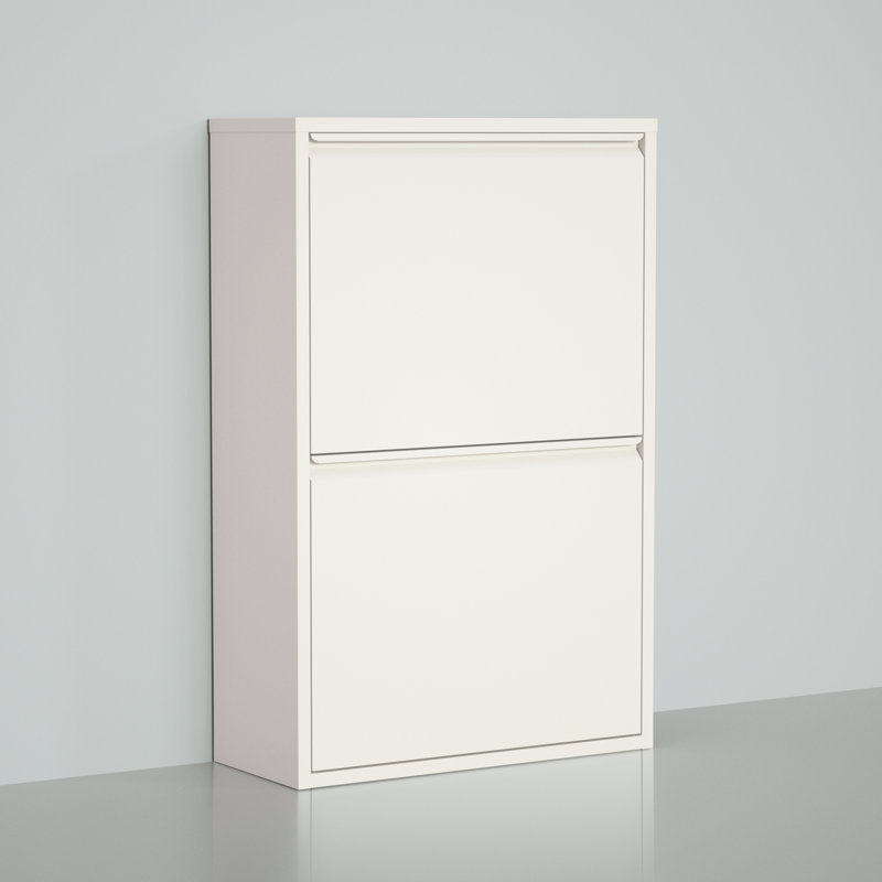 15 Gallons Trash Bin, White