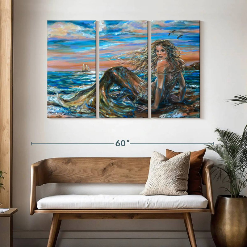 Kelan Full Moon Siren, 32" H x 50" W