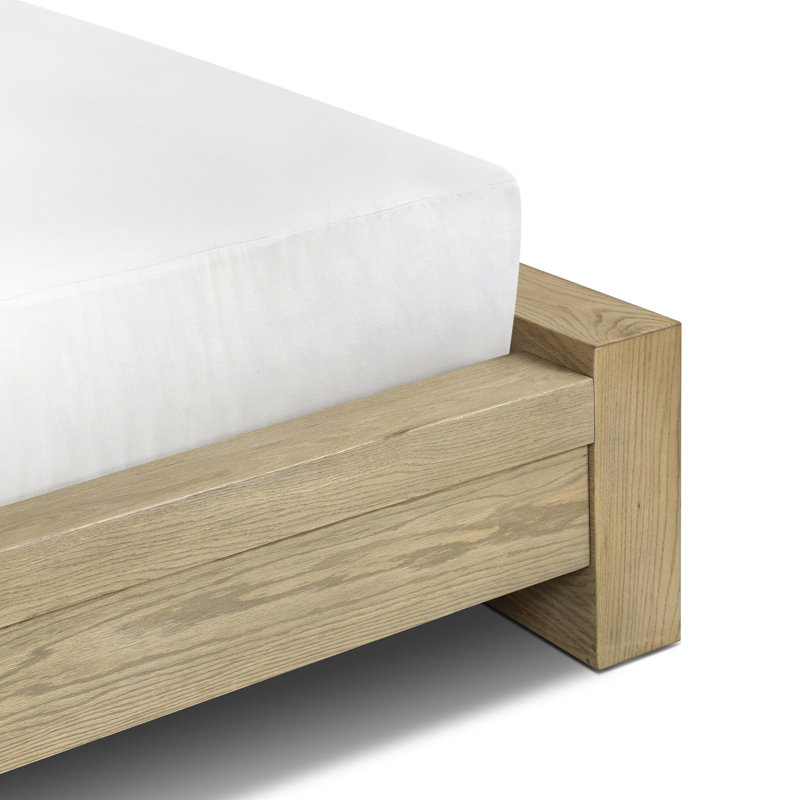 Torrington Bed-Sandy Oak Resawn-King, Queen