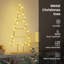  Metal Christmas Tree with Stand steel-1312751641-1312751639