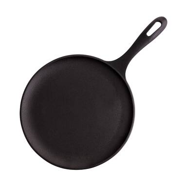 Victoria Cast Iron Skillet, Pre-Seasoned Cast-Iron Frying Pan with Long  Handle, Made in Colombia, 12 Inch