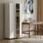 75" Extra Tall Storage Pantry Cabinet with Fluted Doors, Adjustable Shelves and Anti-tip Kit-1672821843