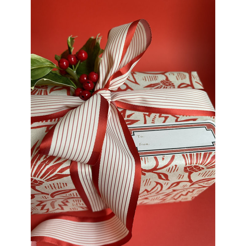 Rouleau de papier d'emballage, Poinsettia