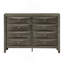 Ensemble de commode 8 tiroirs avec tiroirs courbés-477915830