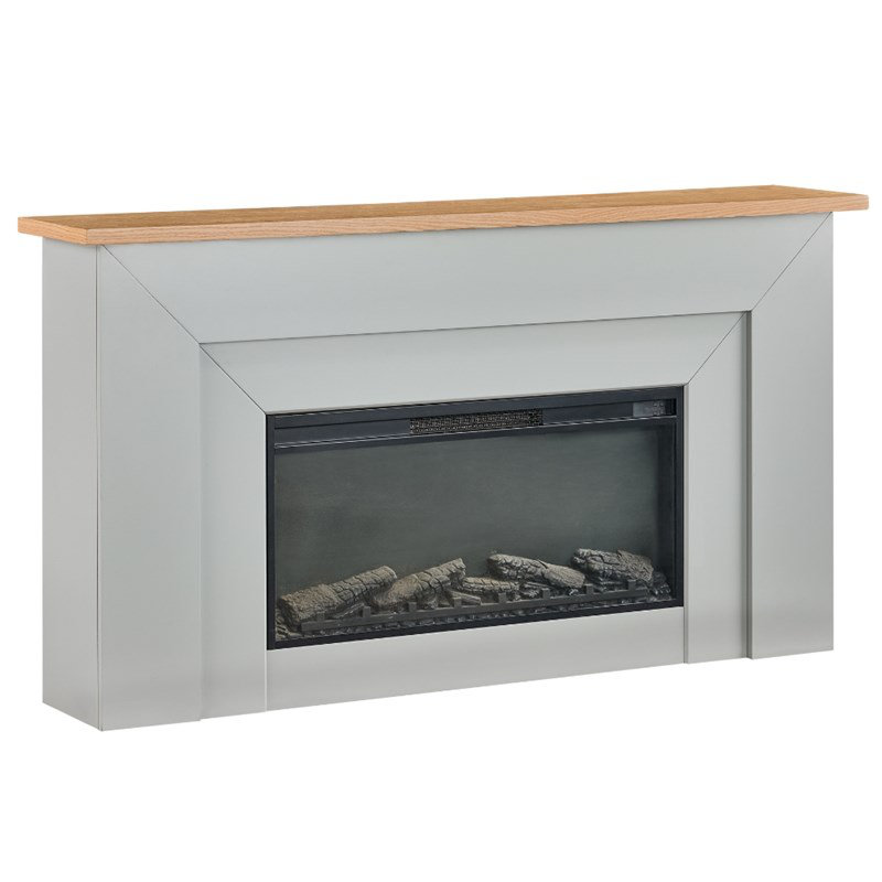  Foyer électrique 64 "en bois