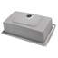 Ruvati 31-inch Undermount Workstation 16 Gauge Stainless Steel Kitchen Sink Single Bowl - RVM5231